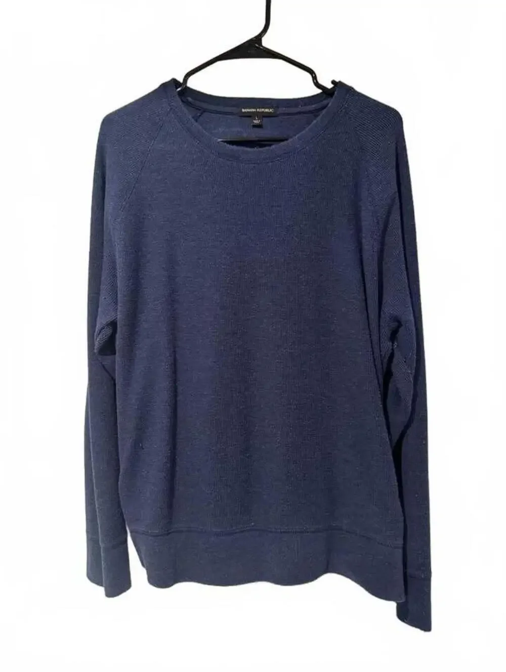 Large Banana Republic Blue Crewneck Sweater